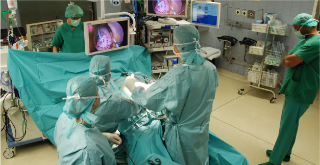手術室の映像コントロールシステム
